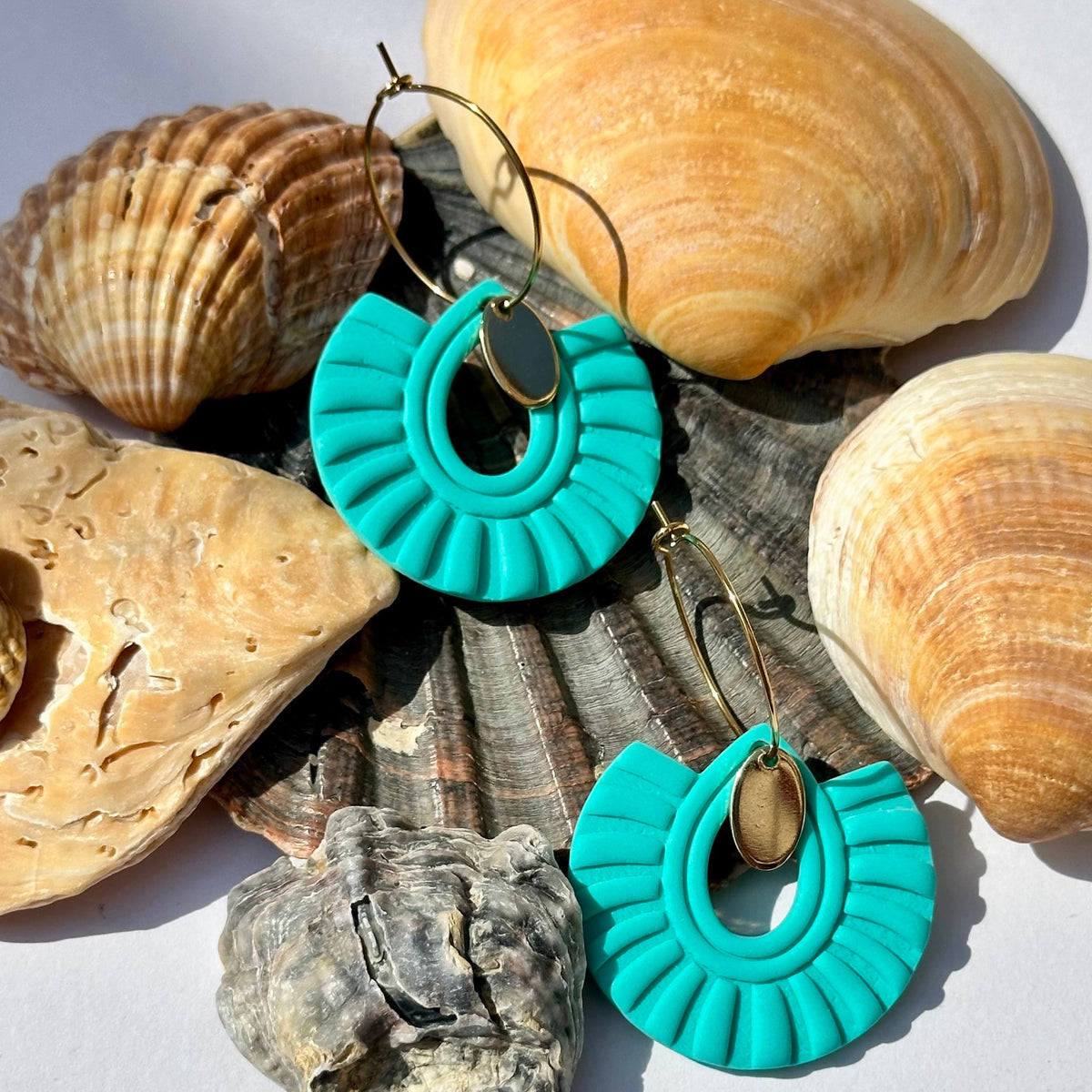 Leticia Hoops Türkis