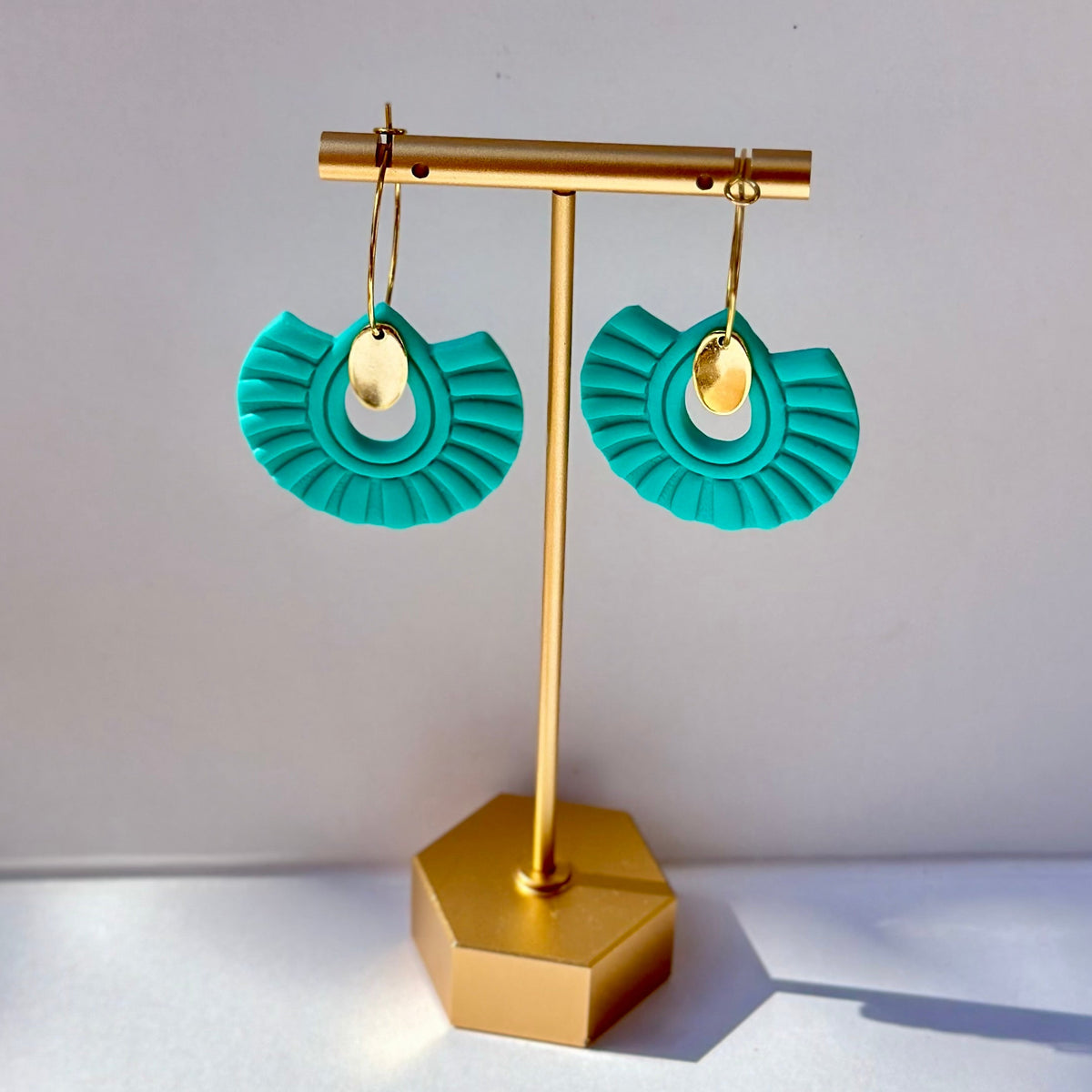 Leticia Hoops Türkis
