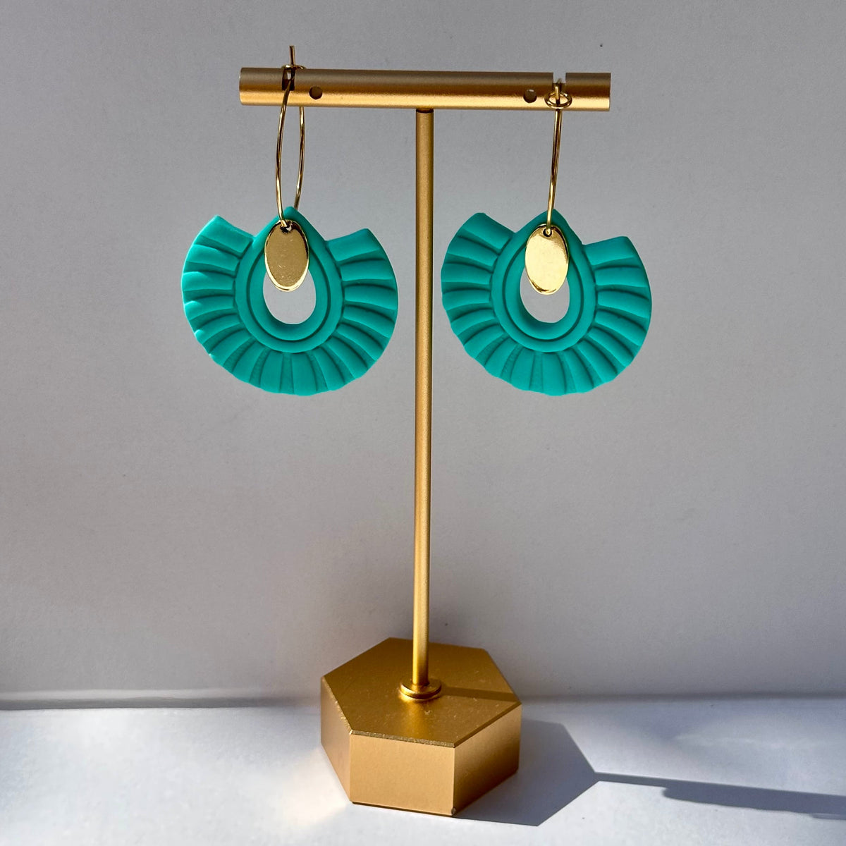 Leticia Hoops Türkis
