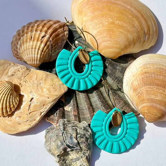 Leticia Hoops Türkis